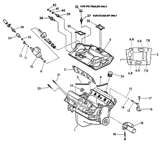 Part Location Diagram of 79193 Generac Glow Plug
