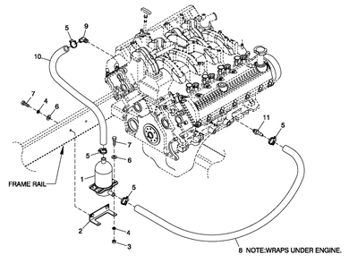 Block Heater 5.4l C3 Diagram and Parts List for QT04554AVSNA (4413178 - 4808303)(2007) Generac Generator