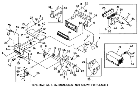 Control Panel Diagram and Parts List for 0941-0  Generac Generator