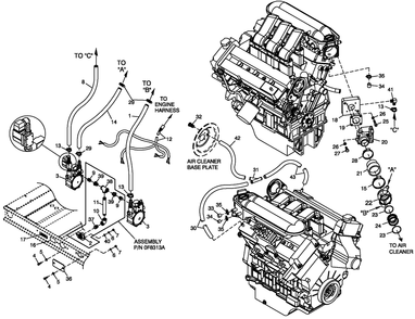 Fuel Nat-Gas C4 Diagram and Parts List for ST06030AVSN (4710013 - 5007343)(2008) Generac Generator