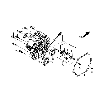 Part Location Diagram of 0J58620198 Generac Pin