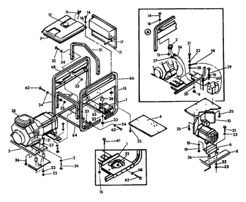 Cradle No. 86436 Diagram and Parts List for C8000 (5564-2)(5564-2) Generac Generator