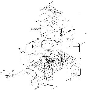 Part Location Diagram of 10-74260 Generac Wire assembly