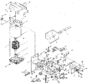 Alternator & panel Diagram and Parts List for 9011-0  Generac Generator