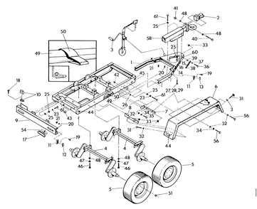 Part Location Diagram of 83056 Generac Bumper