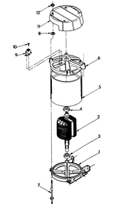 Generator Diagram and Parts List for 9231-0  Generac Generator