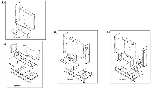 C4 Cb Connection Box Shielding C2/C4 Diagram and Parts List for QT04524ANSY (5649706 - 5876247)(2010) Generac Generator