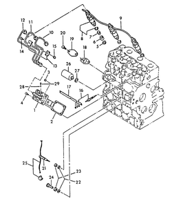 Injector Pump Diagram and Parts List for 8950-0  Generac Generator