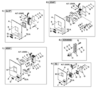 Cpl C2 And C4 Flex Hsb Diagram and Parts List for 0052260 (0005V08705)(2005) Generac Generator