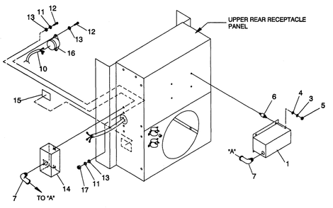 Battery Charger Diagram and Parts List for 4361-1  Generac Generator