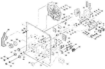Part Location Diagram of 56910 Generac Switch Mounting Bracket