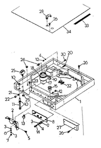 Blower Shroud Diagram and Parts List for 6246-1  Generac Generator