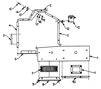 Engine Shrouding Diagram and Parts List for 6072-0  Generac Generator