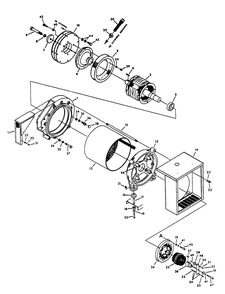 Generator Diagram and Parts List for 9488-0  Generac Generator