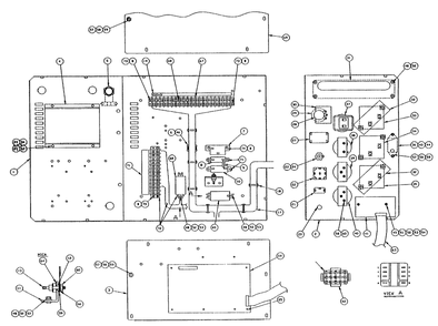 Control Panel "c" Option-12v. Gas Diagram and Parts List for 4080-0  Generac Generator