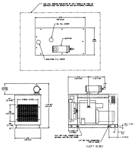 Governor Assembly Diagram and Parts List for 0910-0  Generac Generator