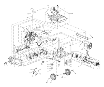 Part Location Diagram of 0K7013 Generac Decal, Overlay Cntl Pnl- Csa