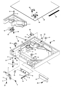 Blower Shroud Diagram and Parts List for 6206-5  Generac Generator
