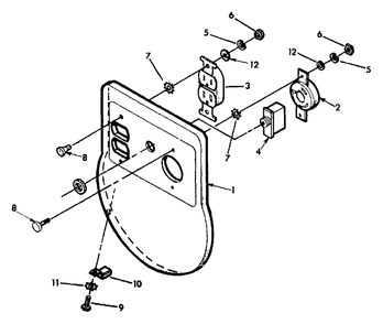 Receptacle Panel No. 76295 Diagram and Parts List for HD3000 (9092-1)(9092-1) Generac Generator