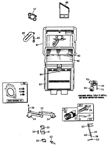 Gn-Engine (Long Block) I Diagram and Parts List for 0865-0 8kw Generac Generator
