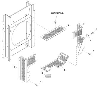 Level 1 Gurad 4.2l G3 Telecom Diagram and Parts List for 0057091 (5304977)(2009) Generac Generator