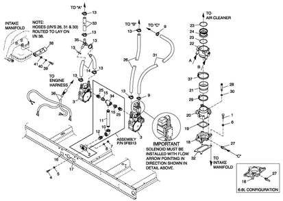 Fuel Natural Gas Ford 5.4l 80kw, 5.4l And 6.8l 100kw Diagram and Parts List for ST10054AVSN (4713952)(2007) Generac Generator