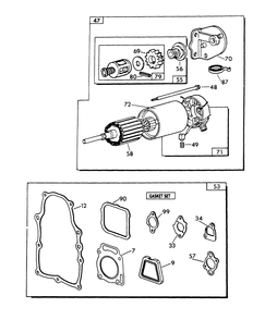 Part Location Diagram of 80011 Generac Brush Set Spring