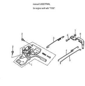 Control 2 Diagram and Parts List for 006022-0  Generac Pressure Washer