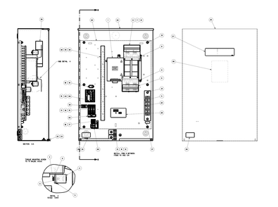 Fig-0 Diagram and Parts List for RTSC400A3  Generac Generator