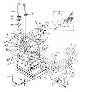 Engine Parts Diagram and Parts List for 9348-3  Generac Generator