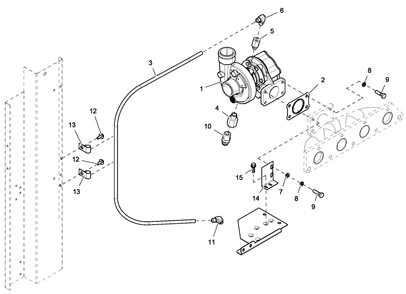 Turbo 2.4l G2 36kw Diagram and Parts List for HT03524GNAX (6798528)(2011) Generac Generator