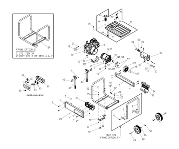 Fig-0 Diagram and Parts List for G0056221  Generac Generator