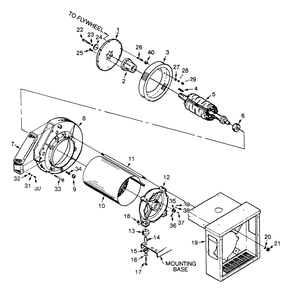 Part Location Diagram of 68693 Generac Spacer