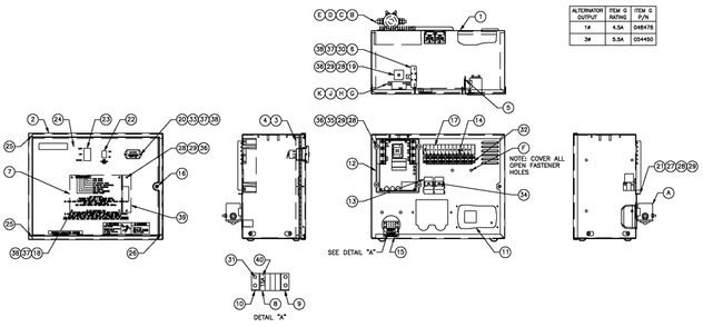 R-200a 3600 Rpm G1.6l G11 Diagram and Parts List for ET02516GNSN (5817583 - 5853670)(2010) Generac Generator