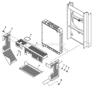 Lvl 1 Guard 5.4/6.8l C5 Diagram and Parts List for QT08054JNSNA (6130357)(2010) Generac Generator