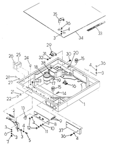 Blower Shroud Diagram and Parts List for 6206-0  Generac Generator