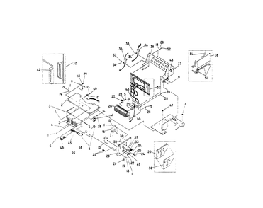 Control Panel Diagram and Parts List for 0661-1  Generac Generator