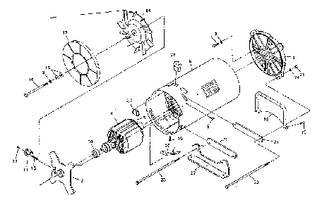 Ac Generator Diagram and Parts List for 8798-0  Generac Generator