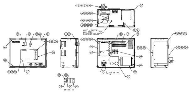 R-100 3600 Rpm 1.5l 240v Diagram and Parts List for 0052110 (4281087 - 4303052)(2005) Generac Generator