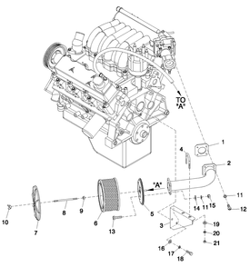 Air Cleaner Diagram and Parts List for 0049484 (4162283 - 4185523)(2005) Generac Generator