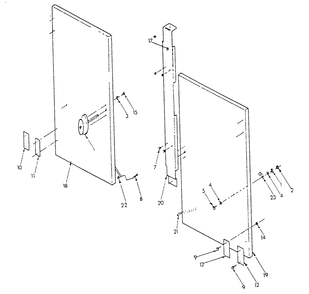 Part Location Diagram of 76182 Generac Support Rod