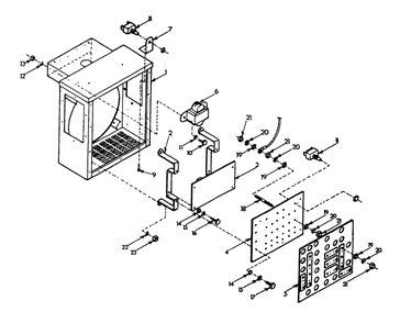 Voltage-Phase Selector Board (Part 1) Diagram and Parts List for 9303-5  Generac Generator