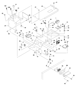 Enclosure 1 Diagram and Parts List for 0053820 (4652220 - 4654095)(2006) Generac Generator