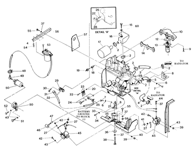 Part Location Diagram of 81936 Generac Air Intake Chamber