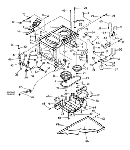 Part Location Diagram of 102-74260 Generac Ground Wire Assembly
