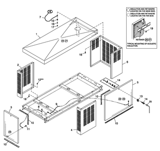Enclosure C1 Cpl Diagram and Parts List for 0052120 (4318867 - 4337620)(2006) Generac Generator