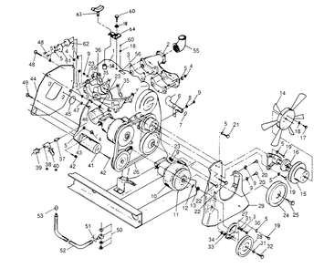 Engine 1 Diagram and Parts List for 9112-4  Generac Generator