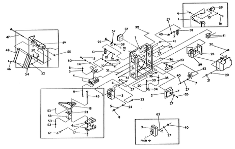 Control Box Diagram and Parts List for 9565-3  Generac Generator
