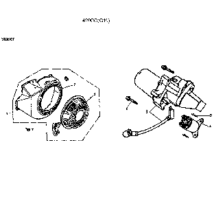 Starter Diagram and Parts List for GP7500E-5943-5  Generac Generator