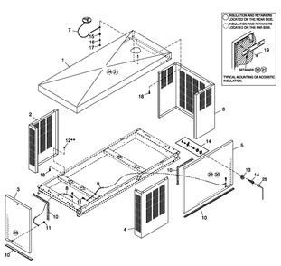 Enclosure C1 Cpl Diagram and Parts List for 0052130 (4321570 - 4328805)(2005) Generac Generator